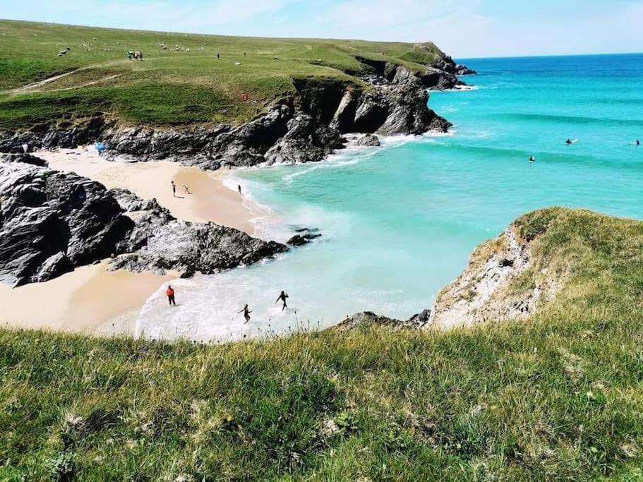 Chy Lowen, Great Valley Views From Balcony Hayle Exterior foto